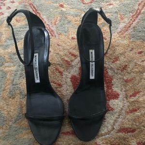Manolo Blahnik black heels